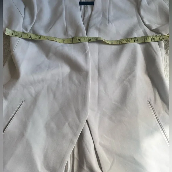 Aritzia Babaton New Power Blazer in Matte Pearl - Picture 4 of 11